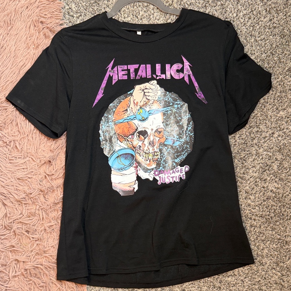 Metallica Black Graphic T-Shirt